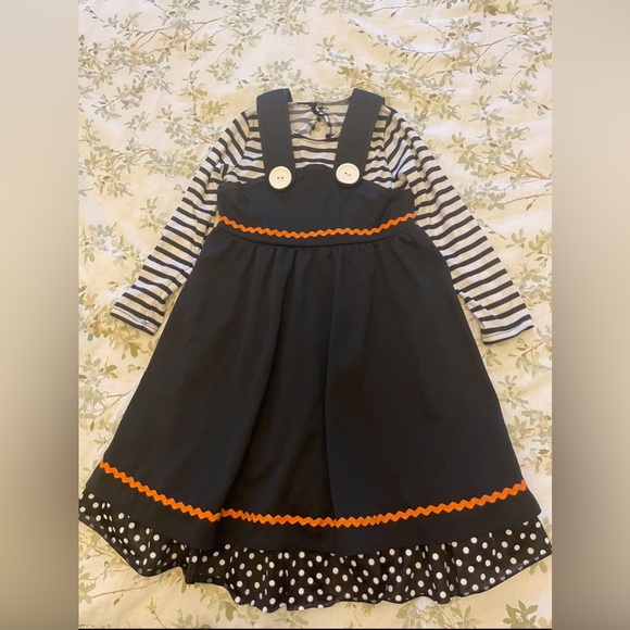 Kids Halloween Costume Set, Crafty Little Witch, 4-6 yo, Halloween Dress - Picture 2 of 9